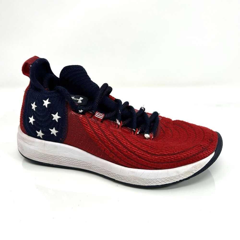 Under Armour Harper 4 Turf LE USA Flag Mens Shoes Size 7 3022821